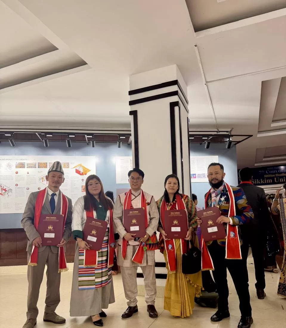 SGC Namchi Students and Faculty Shine at Sikkim University Convocation.