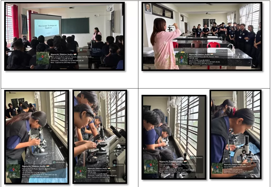 Report on “Hands-on Training on the Use of Microscope”