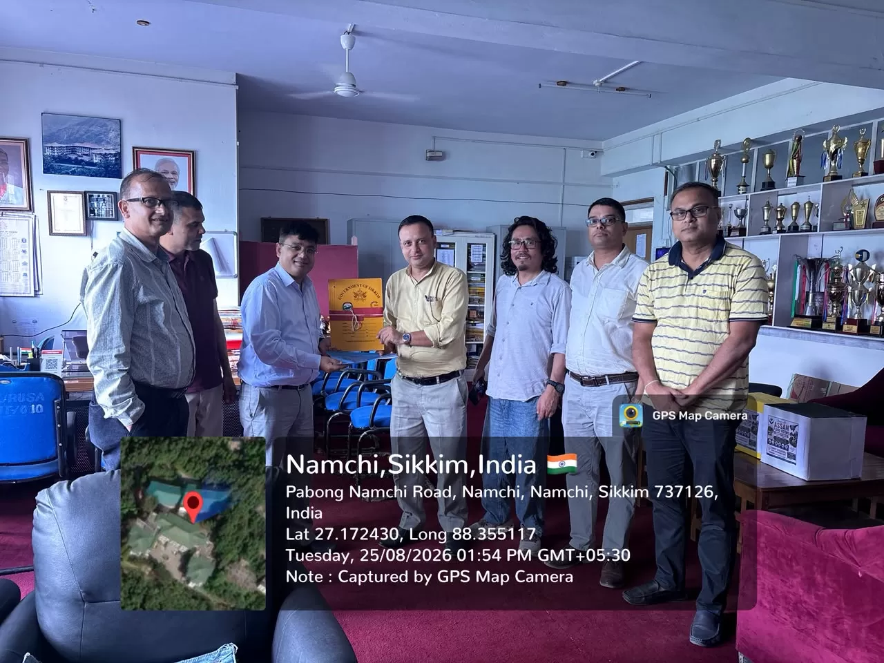 Sikkim University Affiliation Team Visits Sikkim Government College , Namchi ; MoU Signed with SIST , Chisopani