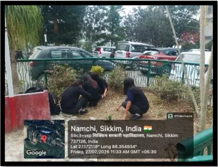 Bhutia Departmental Gardening Activity