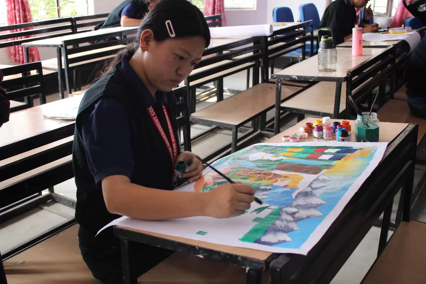 Painting Competition Highlights Day 5 of Aarohan