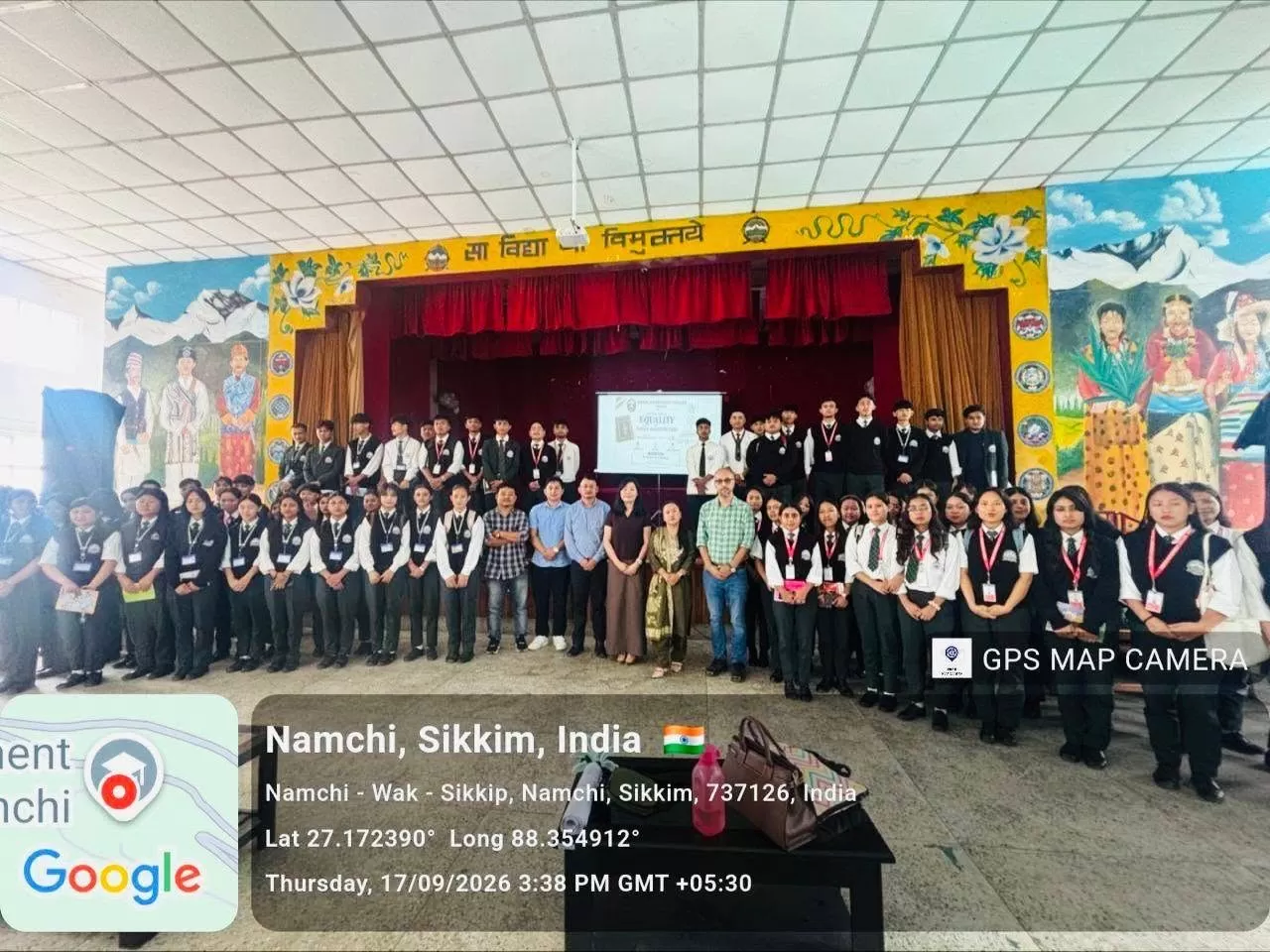 The Equal Opportunity Cell, in collaboration with the Internal Quality Assurance Cell (IQAC), SGC Namchi, organized a One-Day Talk on “Equality in the Indian Constitution”